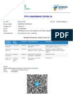 Kartu Vaksinasi Covid-19: Riwayat Pemberian Vaksin Covid-19