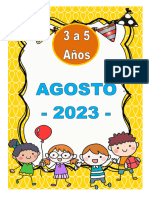 Agosto 3 A 5 Años