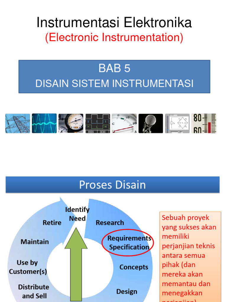 Desain Sistem Instrumentasi Elektronik | PDF | Griya & Taman