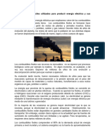 1.2 Combustibles Fósiles Características y Situación Actual.