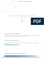 Energía Híbrida y Almacenamiento I Siemens Gamesa