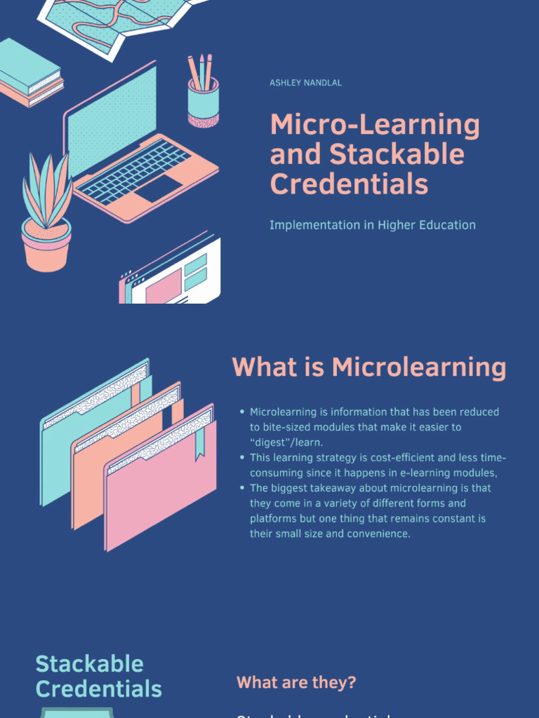 microlearning and stackable credentials 1 PDF