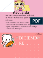 Calendario de Diciembre