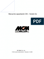 Manual de Capacitación Cis - Versión GX - Esp