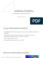 Introdução Biomedicina Estética 