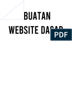 Pembuatan Website Dasar