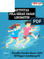 Modul Ajar Pendidikan Jasmani, Olahraga, Dan Kesehatan (PJOK) - Aktivitas Pola Gerak Dasar Lokomotor - Fase A PDF
