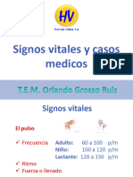 Signos Vitales y Casos Medicos