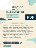 Pendekatan Sosiologi Dalam Studi Islam