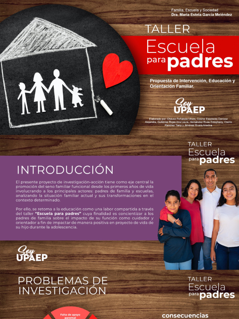 Taller Escuela para Padres | PDF
