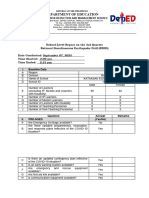 Iii - Bataan - Kataasan Es - 3rd Quarter Nsed Report - Annex B