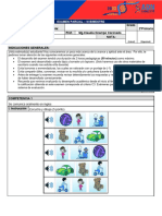 Examen Parcial Primaria Ingles II Trimestre