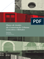 Plano de Gestão Da Conservação Urbana- Conceitos e Método