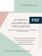 Cefalometria 1 Historia