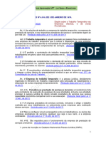 Lei Do Trabalho Temporário e Tercerização - Dia 14