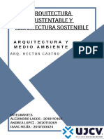 Arquitectura Sustentible y Arquitectura Sostenible