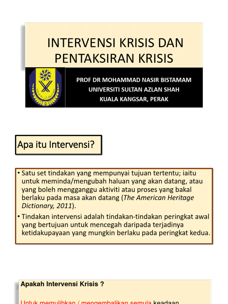 Crisis Intervention And Crisis Assessment Pdf
