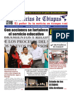 Periódico Noticias de Chiapas, Edición Virtual Jueves 19 de Octubre de 2023