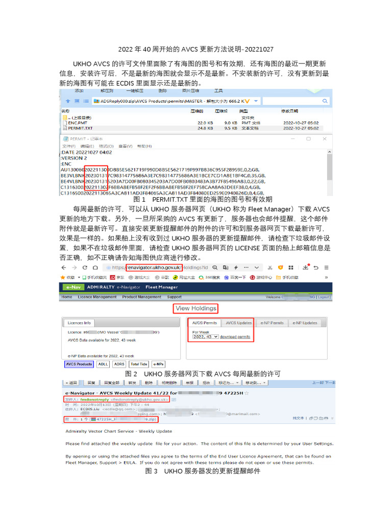 Ukho Avcs 2022年40周开始的更新方法说明 v1.3 20221120 | PDF
