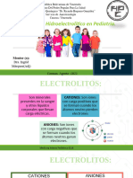 Desequlibrio Hidroelectrolitico en Pediatria