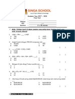 G4 Final Test Smstr1 Matematika