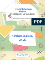 KKM Evaluasi