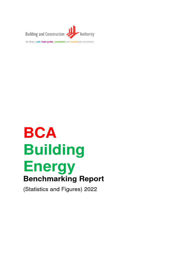 BCA Building Energy Benchmarking Report 2022 | PDF