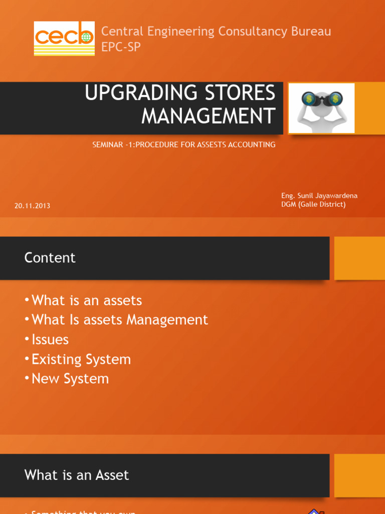 Upgrading Stores Management PDF Economies Business