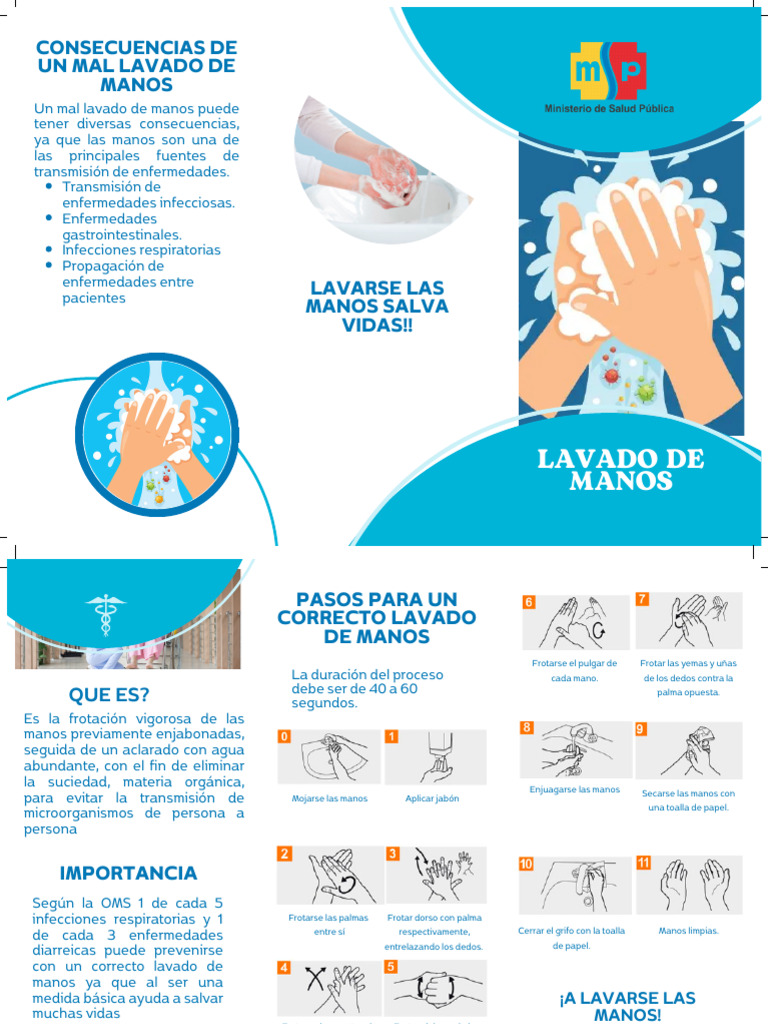 Consecuencias del Mal Lavado de Manos | PDF | Ciencias de la Salud ...