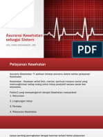 Asuransi Kesehatan Sebagai Sistem-Kuliah IV