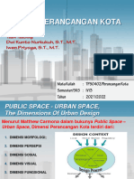 Pertemuan 3 Perancangan Kota - Dimensi Perancangan Kota