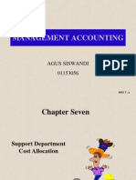 07 Support Department Cost Allocation