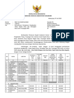 Contoh Permohonan Kepala Desa