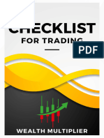 New Checklist For Trading