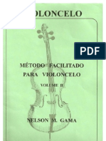 Metodo Violoncello Nelson Gama Volume.02