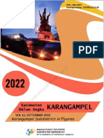 Kecamatan Karangampel Dalam Angka 2022