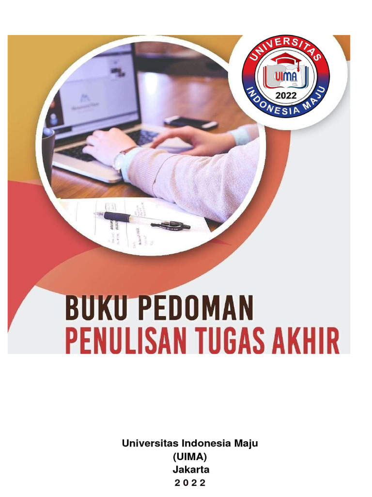 Pedoman Penulisan Tugas Akhir UIMA 2 2022 - WISUDA 2024 | PDF