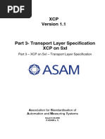 ASAM - XCP - Part3 Transport Layer Specification - XCPonSxI - V1 1 0