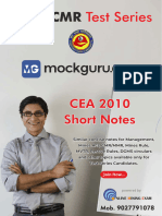 CEA 2010 - Short Notes