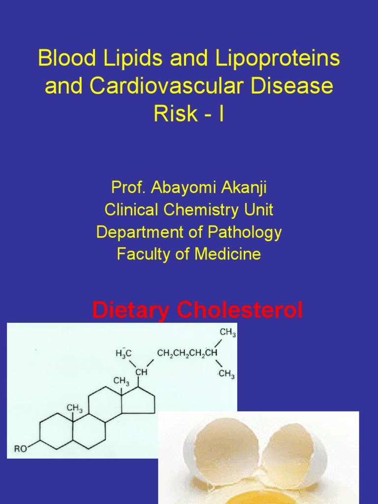 Blood Lipids and Heart Disease Risk | PDF
