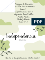 Independencia de E.U