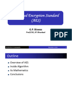 Advanced Encryption Standard (AES) : G.P. Biswas