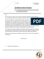 Legal Letter Format 07