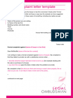 Legal Letter Format 06