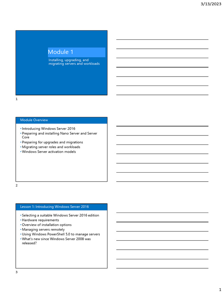 740 Chapter 1 - 3 Study Notes | PDF | Microsoft Windows | Computer ...