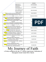 My Journey of Faith