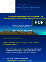 Public-Private Partnership (PPP) Model For AR-CDM in Nghien Loan Commune, Pak Nam District, Bac Kan Province