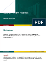 W5. Rate of Return Analysis Part 1