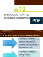 Macroeconomics Objectives