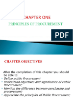 Chapter 1 To 3 of Public Procurement